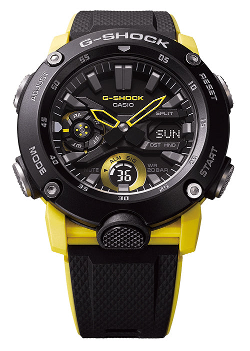 Reloj G-Shock deportivo correa de resina GA-2000-1A9