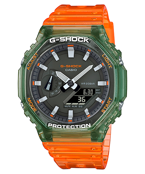 Reloj G-Shock deportivo correa de resina GA-2100HC-4A