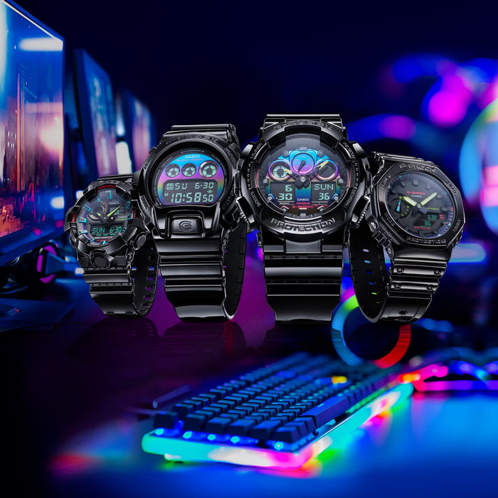 Reloj G-Shock edición Virtual Rainbow  GA-2100RGB-1A