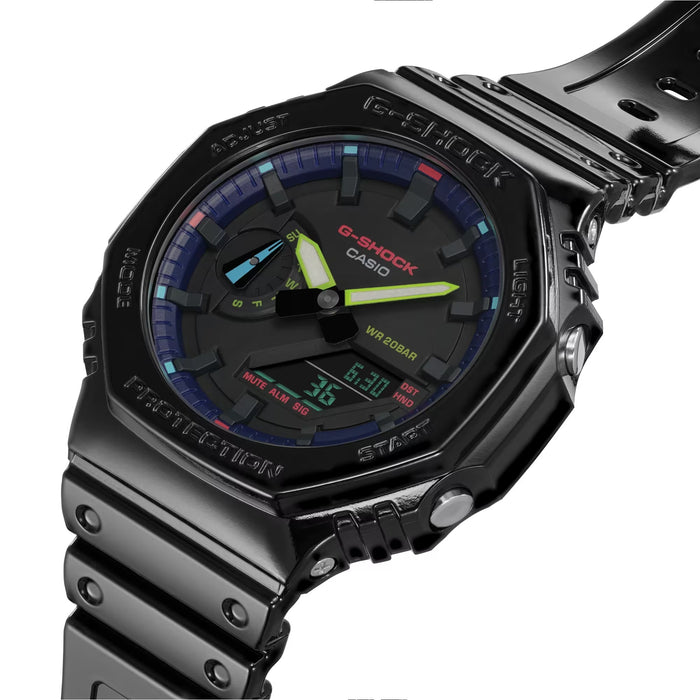 Reloj G-Shock edición Virtual Rainbow  GA-2100RGB-1A