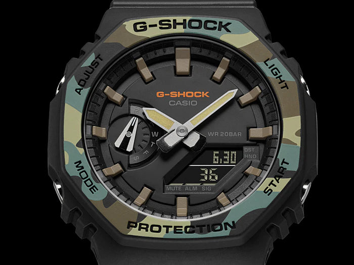 Reloj G-Shock deportivo correa de resina GA-2100SU-1A