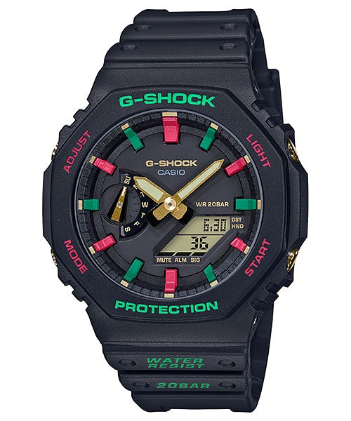 Reloj G-Shock deportivo correa de resina GA-2100TH-1A