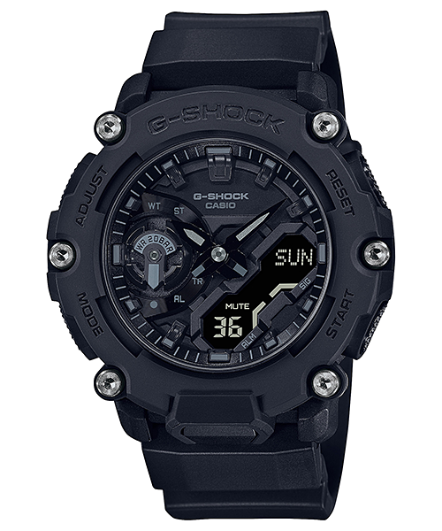 Reloj G-Shock deportivo correa de resina GA-2200BB-1A