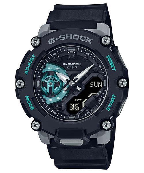 Reloj G-Shock deportivo correa de resina GA-2200M-1A