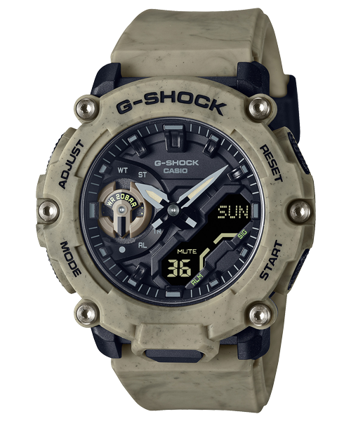 Reloj G-Shock deportivo correa de resina GA-2200SL-5A