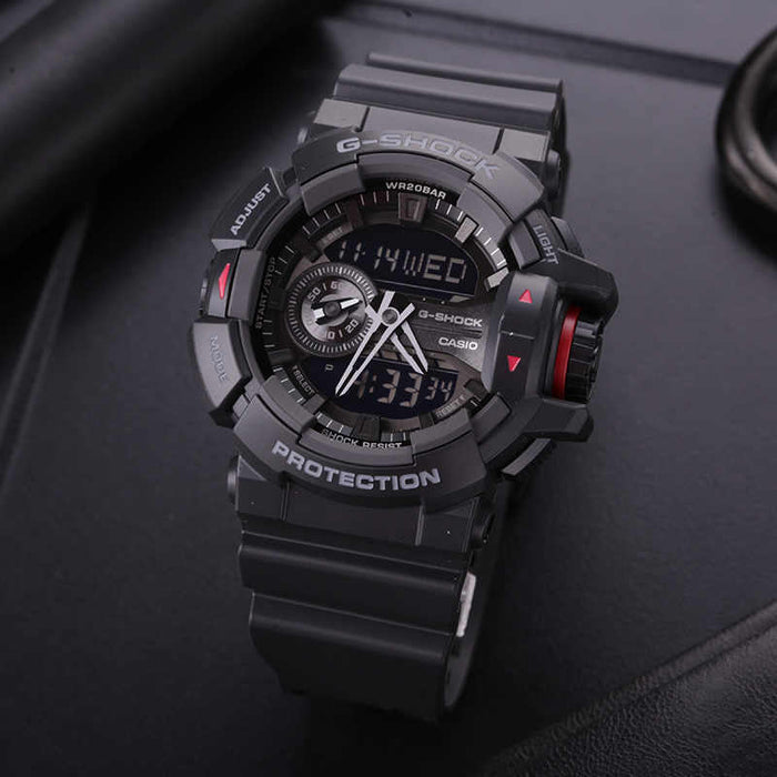 Reloj G-Shock deportivo correa de resina GA-400-1B