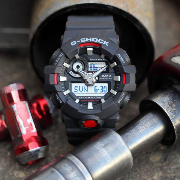 Reloj G-Shock deportivo correa de resina GA-700-1A