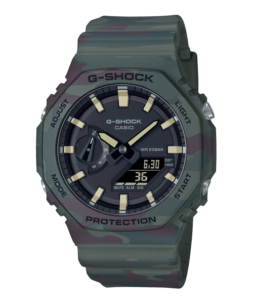 Reloj G-Shock deportivo correa de resina GAE-2100WE-3A