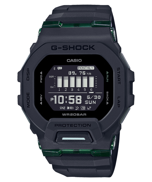 Reloj G-Shock deportivo correa de resina GBD-200UU-1