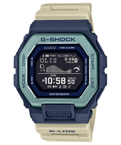 Reloj G-Shock deportivo correa de resina GBX-100TT-2