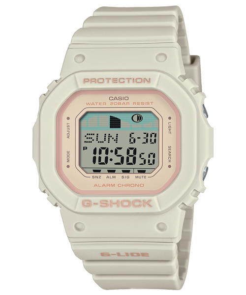 Reloj G-Shock deportivo correa de resina GLX-S5600-7