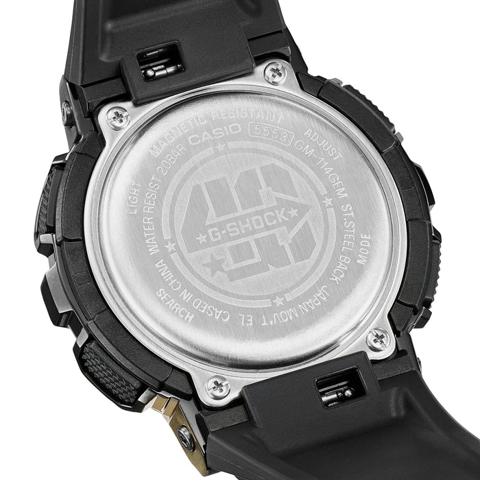 Edición 40º aniversario de G-SHOCK reloj deportivo correa resina GM-114GEM-1A9