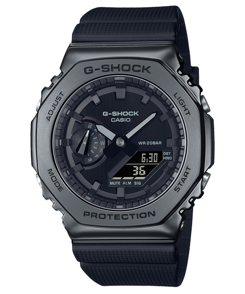 Reloj G-Shock deportivo correa de resina GM-2100BB-1A