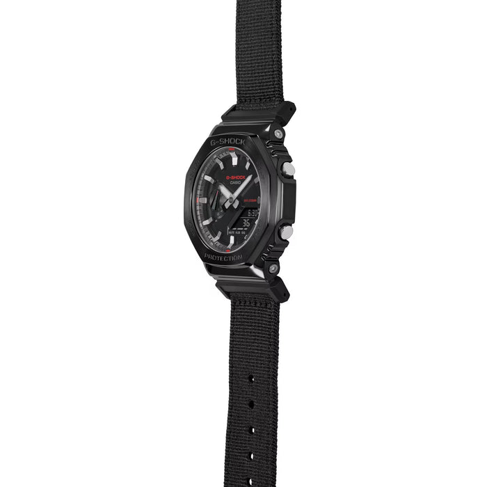 Reloj G-Shock edición Utility Metal deportivo correa de tela GM-2100CB-1A