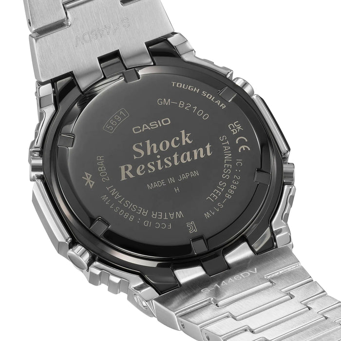 Reloj G-Shock deportivo correa de acero inoxidable GM-B2100D-1A