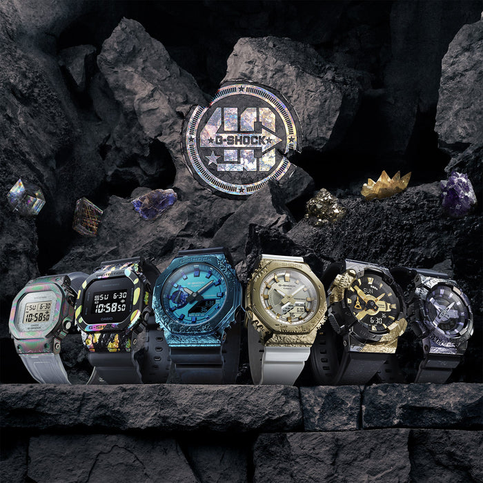 Edición 40º aniversario de G-SHOCK Héroes correa resina GM-S2140GEM-9A