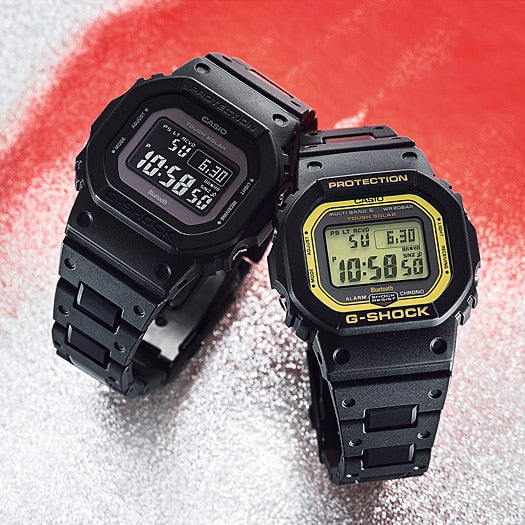 Reloj G-Shock deportivo correa de acero inoxidable GW-B5600BC-1B