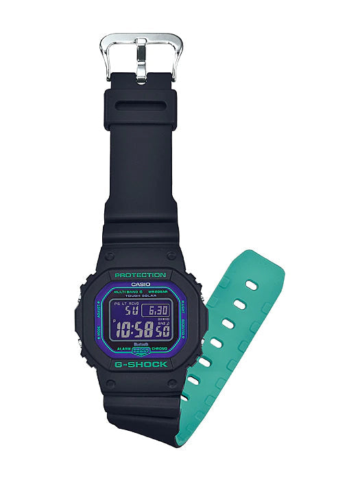 Reloj G-Shock deportivo correa de resina GW-B5600BL-1