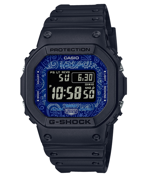 Reloj G-Shock deportivo correa de resina GW-B5600BP-1