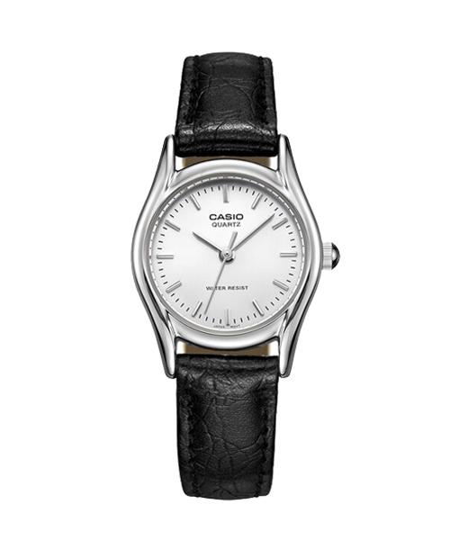 Reloj casual correa de cuero LTP-1094E-7A