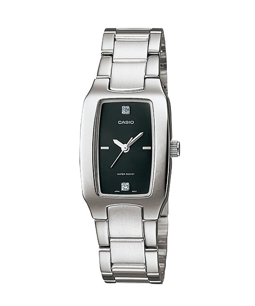 Reloj casual correa de acero inoxidable LTP-1165A-1C2