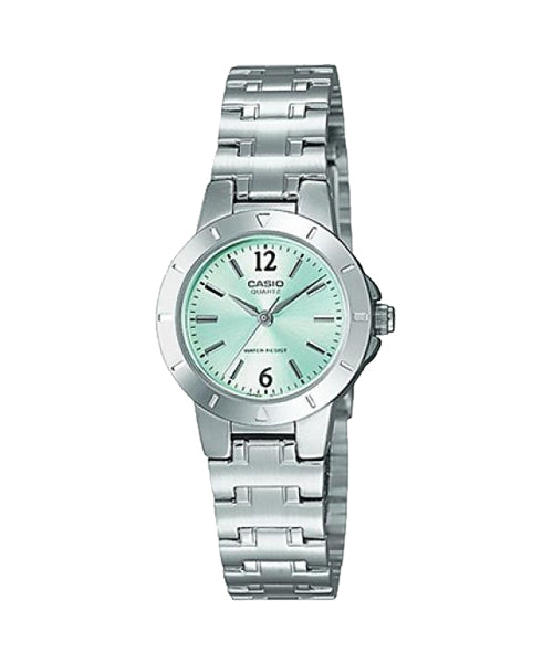 Reloj casual correa de acero inoxidable LTP-1177A-3A