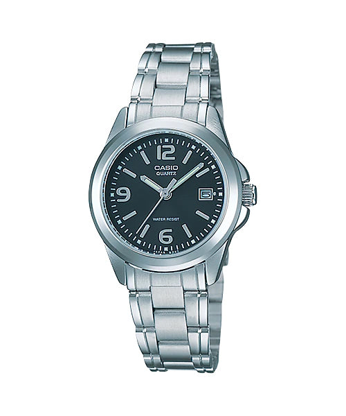 Reloj casual correa de acero inoxidable LTP-1215A-1A