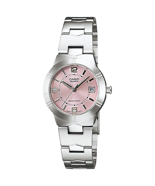 Reloj casual correa de acero inoxidable LTP-1241D-4A