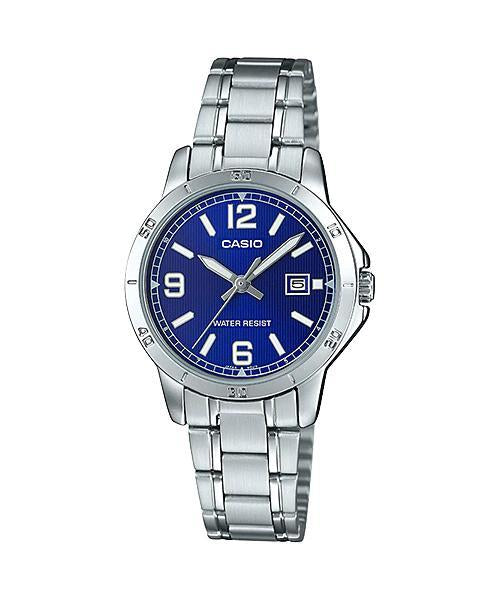 Reloj casual correa de acero inoxidable LTP-V004D-2B