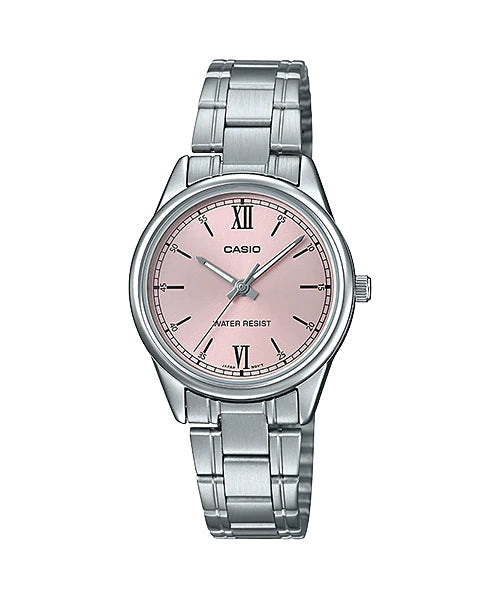 Reloj casual correa de acero inoxidable LTP-V005D-4B2