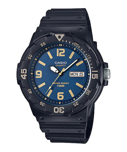 Reloj casual correa de resina MRW-200H-2B3V