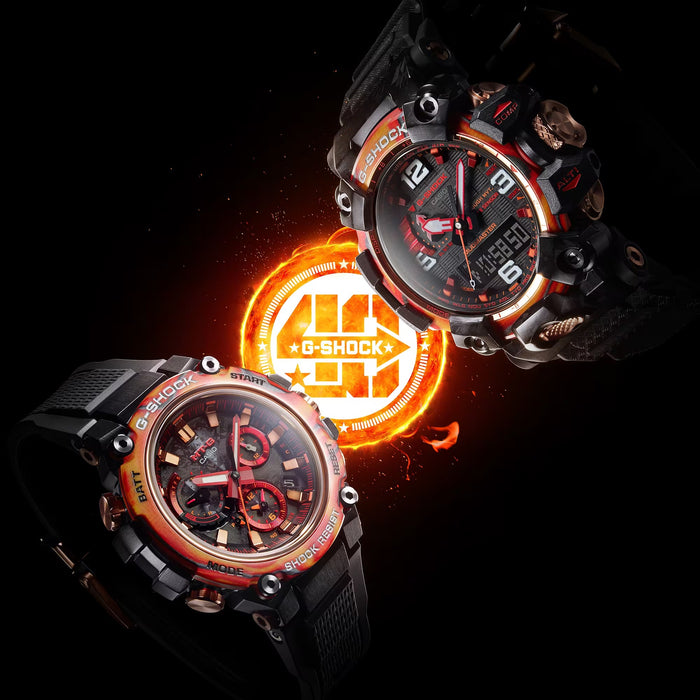 Reloj G-Shock deportivo correa de resina edición limitada que celebran el 40º aniversario MTG-B3000FR-1A