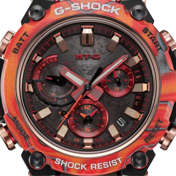 Reloj G-Shock deportivo correa de resina edición limitada que celebran el 40º aniversario MTG-B3000FR-1A