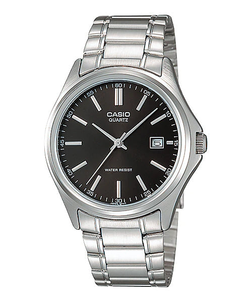 Reloj casual correa de acero inoxidable MTP-1183A-1A