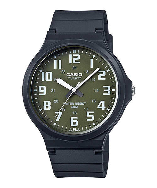 Reloj casual correa de resina MW-240-3BV